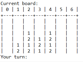 CLI Connect Four