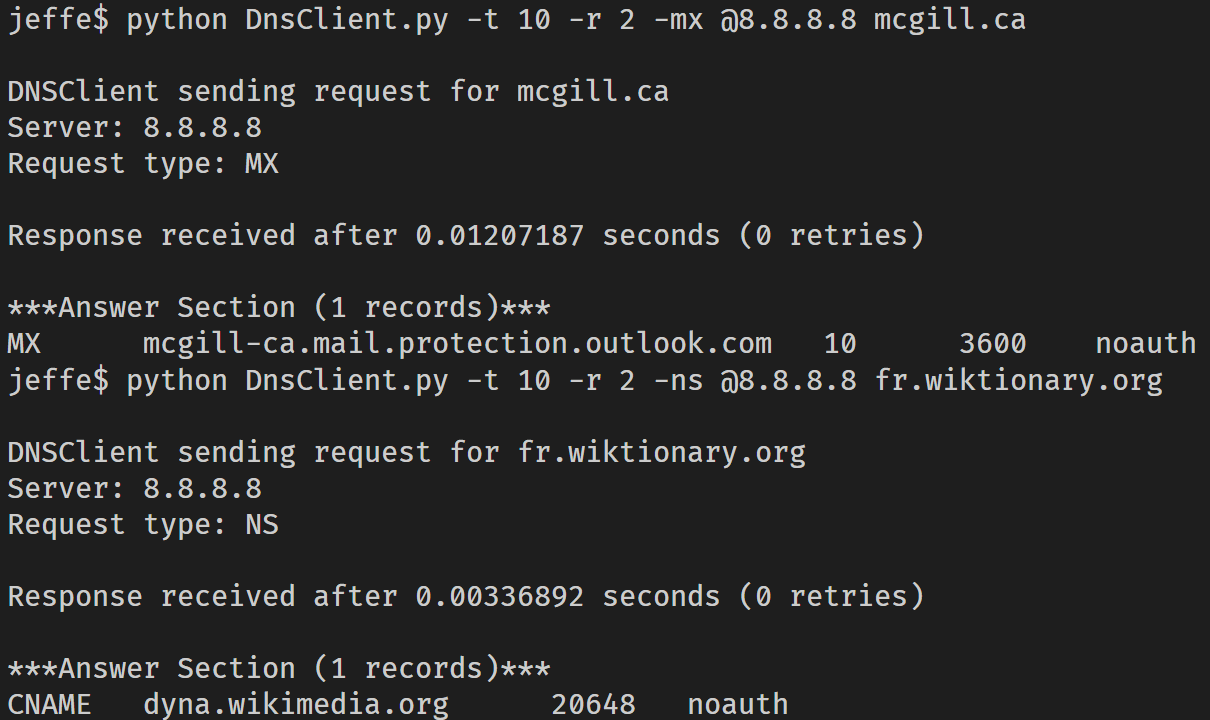 DNS Client